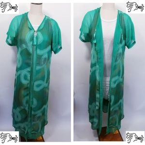 Fair Affair Duster Vest L 100% Polyester